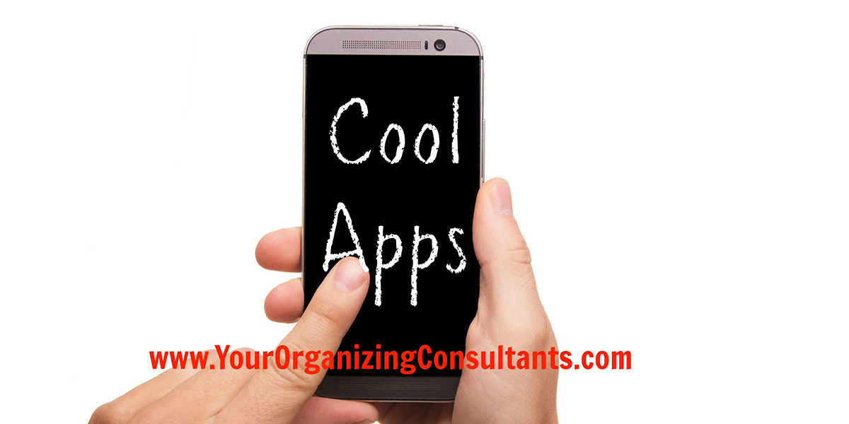 a mobile phone with text that reads cool apps
